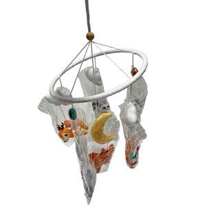 Baby Mobile Nursery Decor Animal Themed, White, Brand New Baby Room Mobile